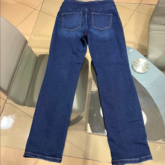 Lee mid rise pull on slim fit jeans size 8 - Picture 4 of 5